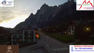 immagine della webcam nei dintorni di Vodo Cadore: webcam San Vito di Cadore