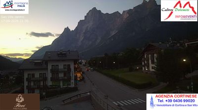 immagine della webcam nei dintorni di Pocol: webcam San Vito di Cadore