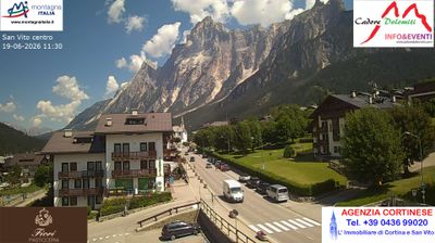 immagine della webcam nei dintorni di Calalzo di Cadore: webcam San Vito di Cadore