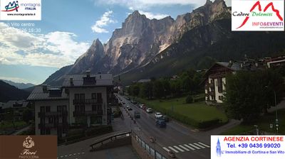 immagine della webcam nei dintorni di Selva di Cadore: webcam San Vito di Cadore