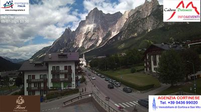 immagine della webcam nei dintorni di Vodo Cadore: webcam San Vito di Cadore