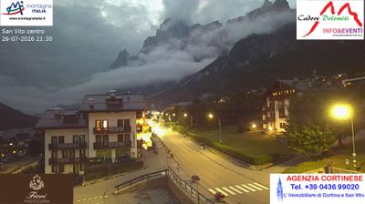 immagine della webcam nei dintorni di Cortina: webcam San Vito di Cadore