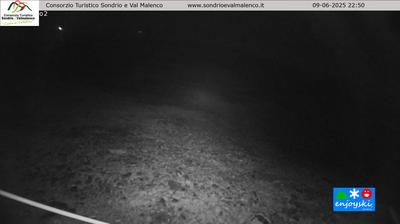 immagine della webcam nei dintorni di Chiesa in Valmalenco: webcam Lanzada