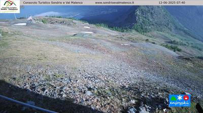 immagine della webcam nei dintorni di Chiesa in Valmalenco: webcam Lanzada