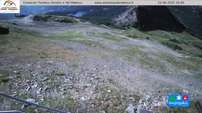 immagine della webcam nei dintorni di Val Masino: webcam Lanzada