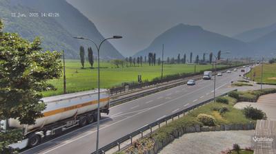 immagine della webcam nei dintorni di Sondrio: webcam Forcola