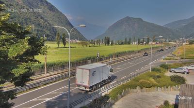 immagine della webcam nei dintorni di Montagna in Valtellina: webcam Forcola