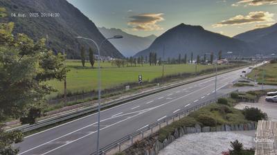 immagine della webcam nei dintorni di Montagna in Valtellina: webcam Forcola