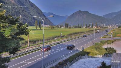 immagine della webcam nei dintorni di Piuro: webcam Forcola