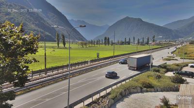 immagine della webcam nei dintorni di Val Masino: webcam Forcola