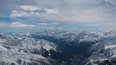 immagine della webcam nei dintorni di Cresta Youla: webcam Punta Helbronner