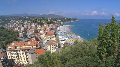 immagine della webcam nei dintorni di Savona: webcam Celle Ligure
