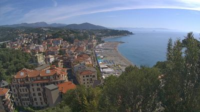 immagine della webcam nei dintorni di Savona: webcam Celle Ligure
