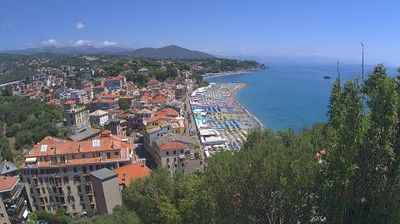 immagine della webcam nei dintorni di Valleggia: webcam Celle Ligure