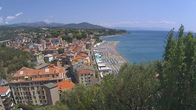 immagine della webcam nei dintorni di Albisola Superiore: webcam Celle Ligure