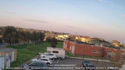 immagine della webcam nei dintorni di Pisa: webcam Montopoli in Val d'Arno