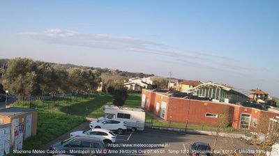 immagine della webcam nei dintorni di Pisa: webcam Montopoli in Val d'Arno