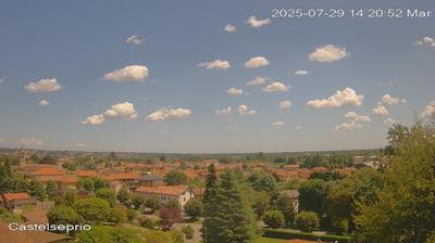 immagine della webcam nei dintorni di Galliate Lombardo: webcam Castelseprio