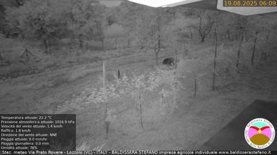 immagine della webcam nei dintorni di Verrone: webcam Lozzolo