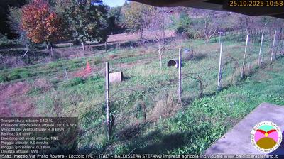 immagine della webcam nei dintorni di Grignasco: webcam Lozzolo