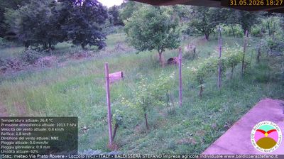 immagine della webcam nei dintorni di Vicolungo: webcam Lozzolo