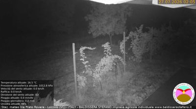 immagine della webcam nei dintorni di Vaprio d'Agogna: webcam Lozzolo