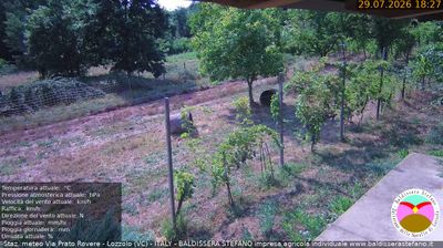 immagine della webcam nei dintorni di Verrone: webcam Lozzolo