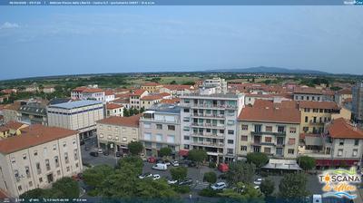 immagine della webcam nei dintorni di Castelnuovo di Val di Cecina: webcam Cecina
