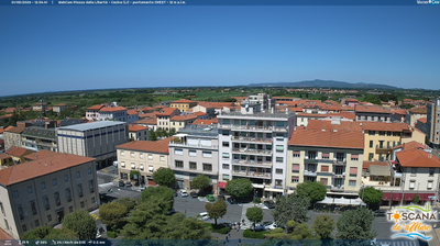 immagine della webcam nei dintorni di Rosignano Solvay: webcam Cecina