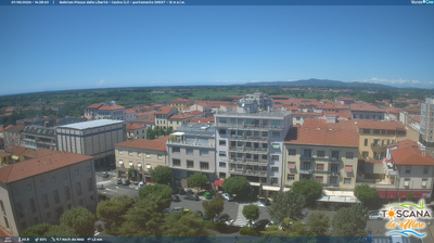 immagine della webcam nei dintorni di Lari: webcam Cecina