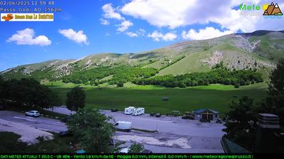immagine della webcam nei dintorni di Roio del Sangro: webcam Monte Pratello