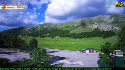 immagine della webcam nei dintorni di Campo di Giove: webcam Monte Pratello