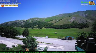 immagine della webcam nei dintorni di Pescocostanzo: webcam Monte Pratello