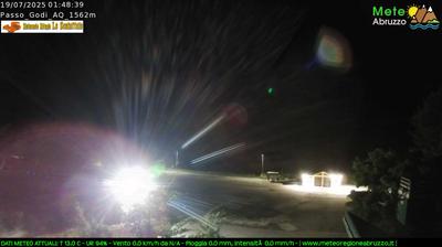 immagine della webcam nei dintorni di San Donato Val di Comino: webcam Monte Pratello