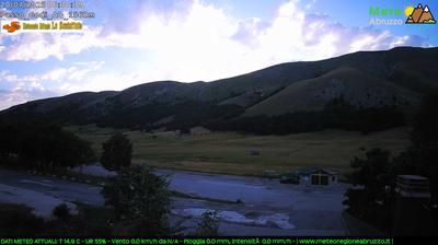 immagine della webcam nei dintorni di Rivisondoli: webcam Monte Pratello