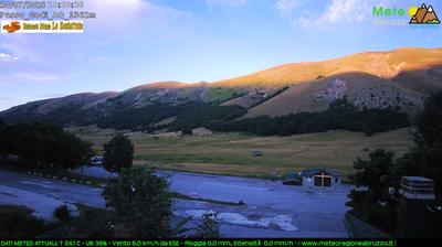 immagine della webcam nei dintorni di Campo di Giove: webcam Monte Pratello