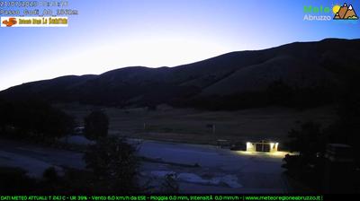 immagine della webcam nei dintorni di Castel di Sangro: webcam Monte Pratello