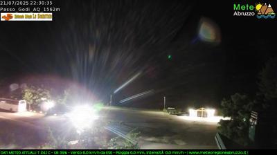 immagine della webcam nei dintorni di Ortona dei Marsi: webcam Monte Pratello