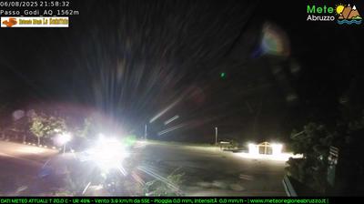immagine della webcam nei dintorni di Civitella Alfedena: webcam Monte Pratello