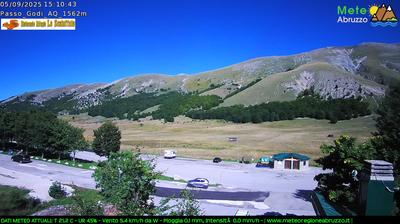 immagine della webcam nei dintorni di Campo di Giove: webcam Monte Pratello