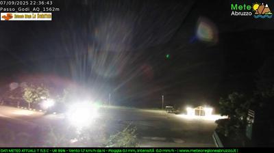 immagine della webcam nei dintorni di Castel di Sangro: webcam Monte Pratello