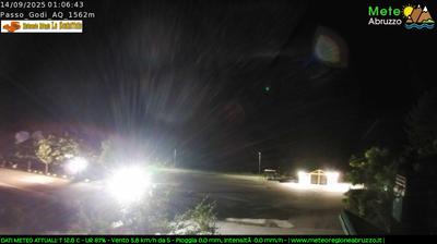 immagine della webcam nei dintorni di Scanno: webcam Monte Pratello