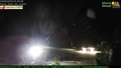 immagine della webcam nei dintorni di Rionero Sannitico: webcam Monte Pratello