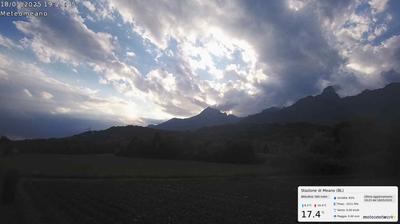 immagine della webcam nei dintorni di Passo di Cereda: webcam San Gregorio nelle Alpi