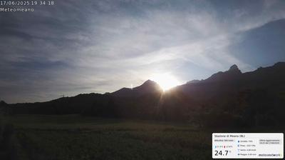 immagine della webcam nei dintorni di Passo di Cereda: webcam San Gregorio nelle Alpi
