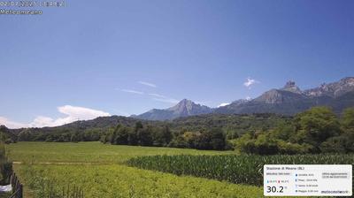 immagine della webcam nei dintorni di Combai: webcam San Gregorio nelle Alpi
