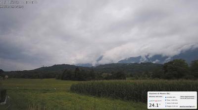 immagine della webcam nei dintorni di Miane: webcam San Gregorio nelle Alpi