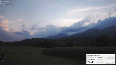 immagine della webcam nei dintorni di Feltre: webcam San Gregorio nelle Alpi