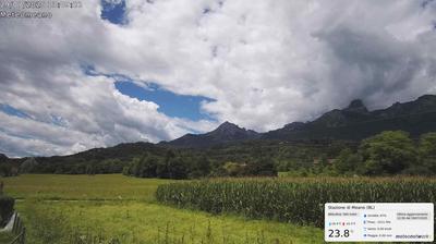 immagine della webcam nei dintorni di Tonadico: webcam San Gregorio nelle Alpi