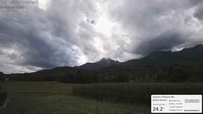 immagine della webcam nei dintorni di Lago Calaita: webcam San Gregorio nelle Alpi